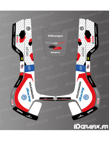Volkswagen WTCC Edition Aufkleber – Husqvarna AUTOMOWER Roboter-Rasenmäher – Idgrafix