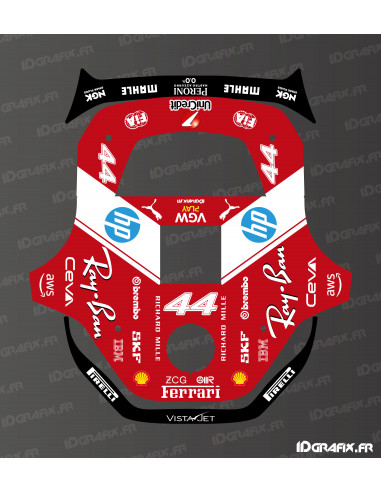 Adesivo Scuderia F1 Edition Hamilton - Rasaerba robotizzato Stihl Imow 5 - Imow 6 - Imow 7 - Idgrafix