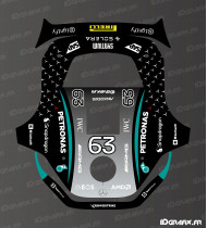 Sticker Mercedes F1 Edition Russell - Stihl Imow 5 robotic lawnmower - Imow 6 - Imow 7 - Idgrafix