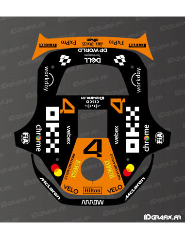 Pegatina McLaren F1 Norris Edition - Cortadora robótica Stihl Imow 5 - Imow 6 - Imow 7 - Idgrafix
