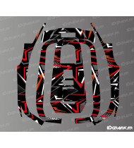 Sticker Dynamics Edition (Red) - ECOVACS Goat A1600 RTK robotic mower - Idgrafix