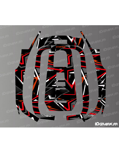Sticker Dynamics Edition (Rosso) - Tosaerba robotizzato ECOVACS Goat A1600 RTK - Idgrafix