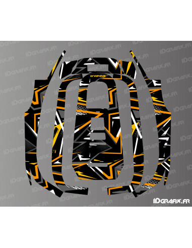 Sticker Dynamics Edition (Arancione) - Tosaerba robotizzato ECOVACS Goat A1600 RTK - Idgrafix