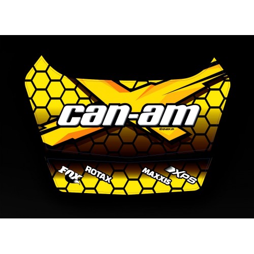 Kit décoration X Team 2 Can Am - coffre origine BRP-idgrafix