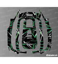 Sticker Dynamics Edition (Green) - ECOVACS Goat A1600 RTK mowing robot - Idgrafix