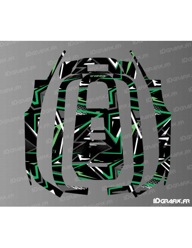 Sticker Dynamics Edition (verde) - Robot tagliaerba ECOVACS Goat A1600 RTK - Idgrafix