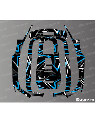 Sticker Dynamics Edition (Blu) - Robot tagliaerba ECOVACS Goat A1600 RTK - Idgrafix