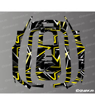 Sticker Dynamics Edition (giallo) - Robot tagliaerba ECOVACS Goat A1600 RTK - Idgrafix