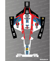 Adesivo F1 Martini Alfa Edition - Robot tagliaerba Mammotion LUBA 2 - Idgrafix