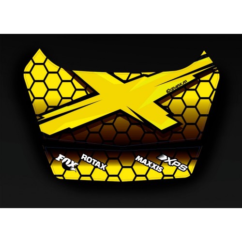 Kit décoration X Team 3 Can Am - coffre origine BRP-idgrafix
