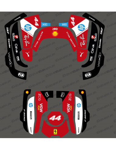 Adhesivo Scuderia F1 Edition Hamilton- Robot cortacésped Husqvarna AUTOMOWER 435-535 AWD - Idgrafix