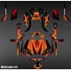 Kit de décoration Monstre Edició (taronja) - IDgrafix - Am Outlander -idgrafix