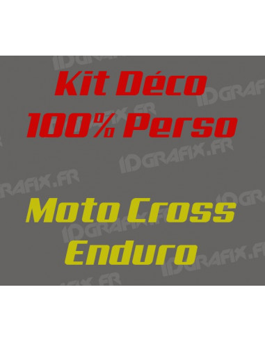 100 % individuelles Deko-Kit – Moto Cross – Enduro