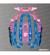 Alpine F1 Edition sticker - ECOVACS Goat A1600 RTK mowing robot - Idgrafix