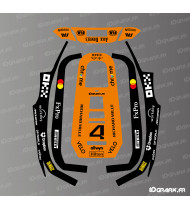Pegatina McLaren F1 Edition Norris - Robot cortacésped ECOVACS Goat A1600 RTK - Idgrafix