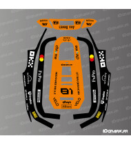Pegatina Mc Laren F1 Edition Piastri - Robot cortacésped ECOVACS Goat A1600 RTK - Idgrafix