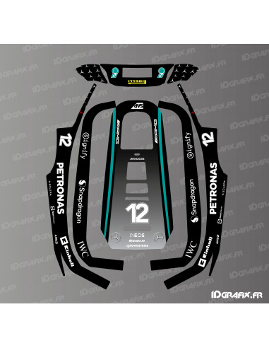 Adhesiu Mercedes F1 Edition Antonelli - Robot de sega ECOVACS Goat A1600 RTK - Idgrafix