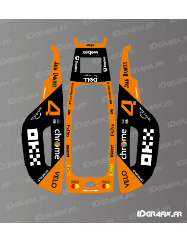 Adesivo MC Laren F1 Norris Edition - Tosaerba robotizzato Mammotion YUKA Mini - Idgrafix
