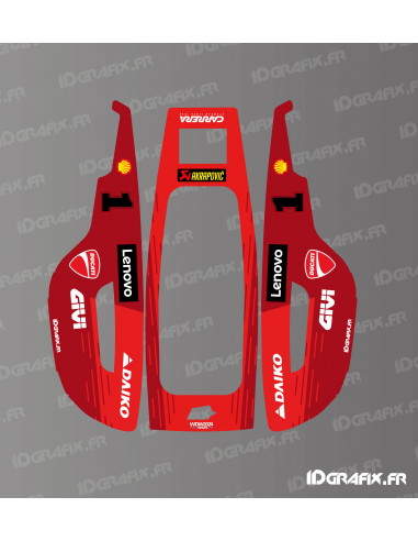 Adhesiu Ducati Moto GP Edició Bagnaia - Mini robot tallador Mammotion YUKA - Idgrafix