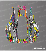 Edizione Sticker Bomb - Mammotion YUKA Mini Robot Tosaerba - Idgrafix