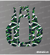 Adesivo Wave Edition (verde) - Robot tagliaerba Mammotion YUKA Mini - Idgrafix