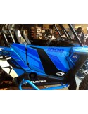 Kit de decoració de les Portes, Original Polaris Vodoo Blau - IDgrafix - RZR 1000 XP