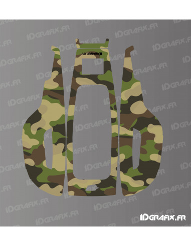 Camo Army Edition Aufkleber - Mammotion YUKA Mini Rasenmäher Roboter - Idgrafix