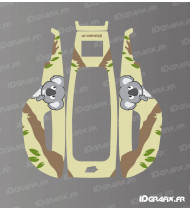 Koala Edition sticker - Mammotion YUKA Mini mowing robot - Idgrafix