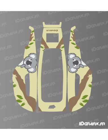 Koala Edition sticker - Mammotion YUKA Mini mowing robot - Idgrafix