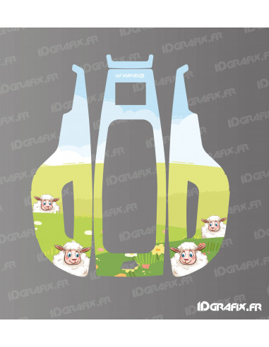 Prairie Edition Sticker - Mammotion YUKA Mini Lawnmower Robot - Idgrafix