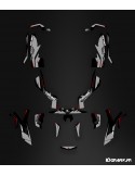 Kit dekor Wasp-Series-Grau Full - IDgrafix - Can Am Outlander G1 - ()
