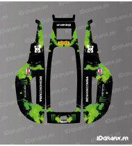 Sticker Monster Edition (verde) - Mammotion YUKA Mini Robot Tosaerba - Idgrafix