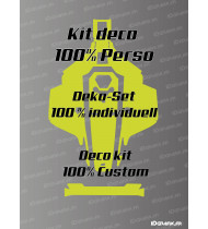 Adesivo personalizzato al 100% - Robot tagliaerba Mammotion LUBA 2 X - Idgrafix