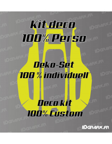 Pegatina 100 % personalizada - Robot cortacésped Mammotion YUKA Mini - Idgrafix