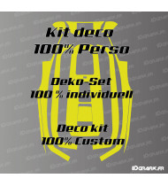 Pegatina 100 % personalizada - Robot cortacésped ECOVACS Goat A1600 RTK - Idgrafix