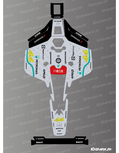 Adhesiu Mercedes F1 Edició 2022 - Robot tallagespa Mammotion LUBA 2 X - Idgrafix