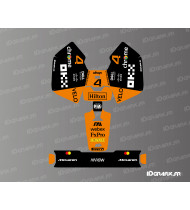 Adesivo Norris MC Laren F1 Edition - Mini robot tagliaerba Mammotion LUBA - Idgrafix