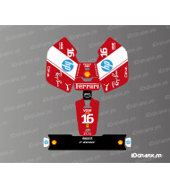 Adesivo Scuderia F1 Edition Leclerc - Mammotion LUBA Mini Robot Tosaerba - Idgrafix