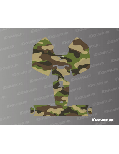 Camo Edition Sticker (Green) - Mammotion LUBA Mini Lawnmower Robot - Idgrafix
