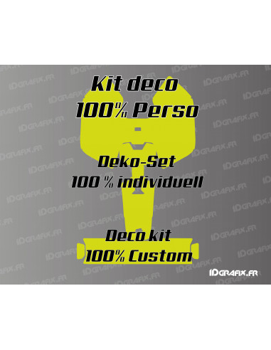 Pegatina 100% personalizada - Minicortacésped robot Mammotion LUBA - Idgrafix