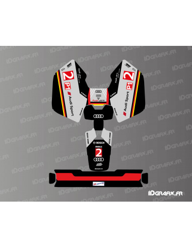 Audi Edition Sticker - Mammotion LUBA Mini Robotic Lawnmower - Idgrafix