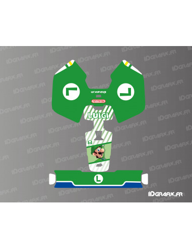 Edició Luigi per a adhesius - Mini robot de tall Mammotion LUBA - Idgrafix