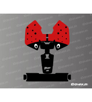 Edizione adesivi Ladybug - Mini robot rasaerba Mammotion LUBA - Idgrafix