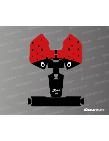 Adesivo Ladybug Edition - Mammotion LUBA Mini Robot Tosaerba - Idgrafix