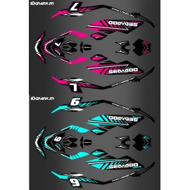 Kit décoration 100% Perso pour Seadoo GTI
