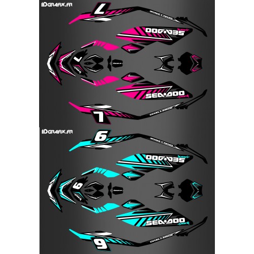 Kits décorations 100% Perso pour SPARK - M. DUBECQ -idgrafix