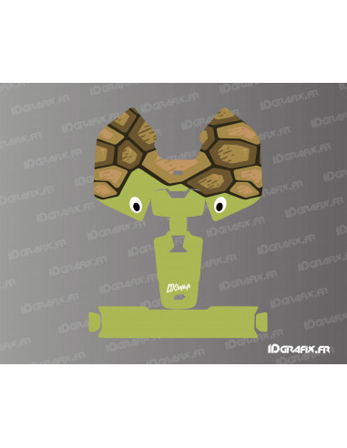 Turtle Edition Sticker - Mammotion LUBA Mini Lawnmower Robot - Idgrafix