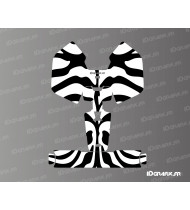 Zebra Edition Aufkleber - Mammotion LUBA Mini Rasenmäher Roboter - Idgrafix