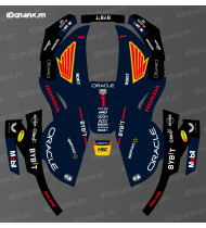 Honda F1 Edition sticker - Husqvarna AUTOMOWER robotic lawnmower - Idgrafix