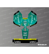 Adhesiu Aston Martin F1 Edition - Tallagespa robòtica Mammotion LUBA Mini - Idgrafix